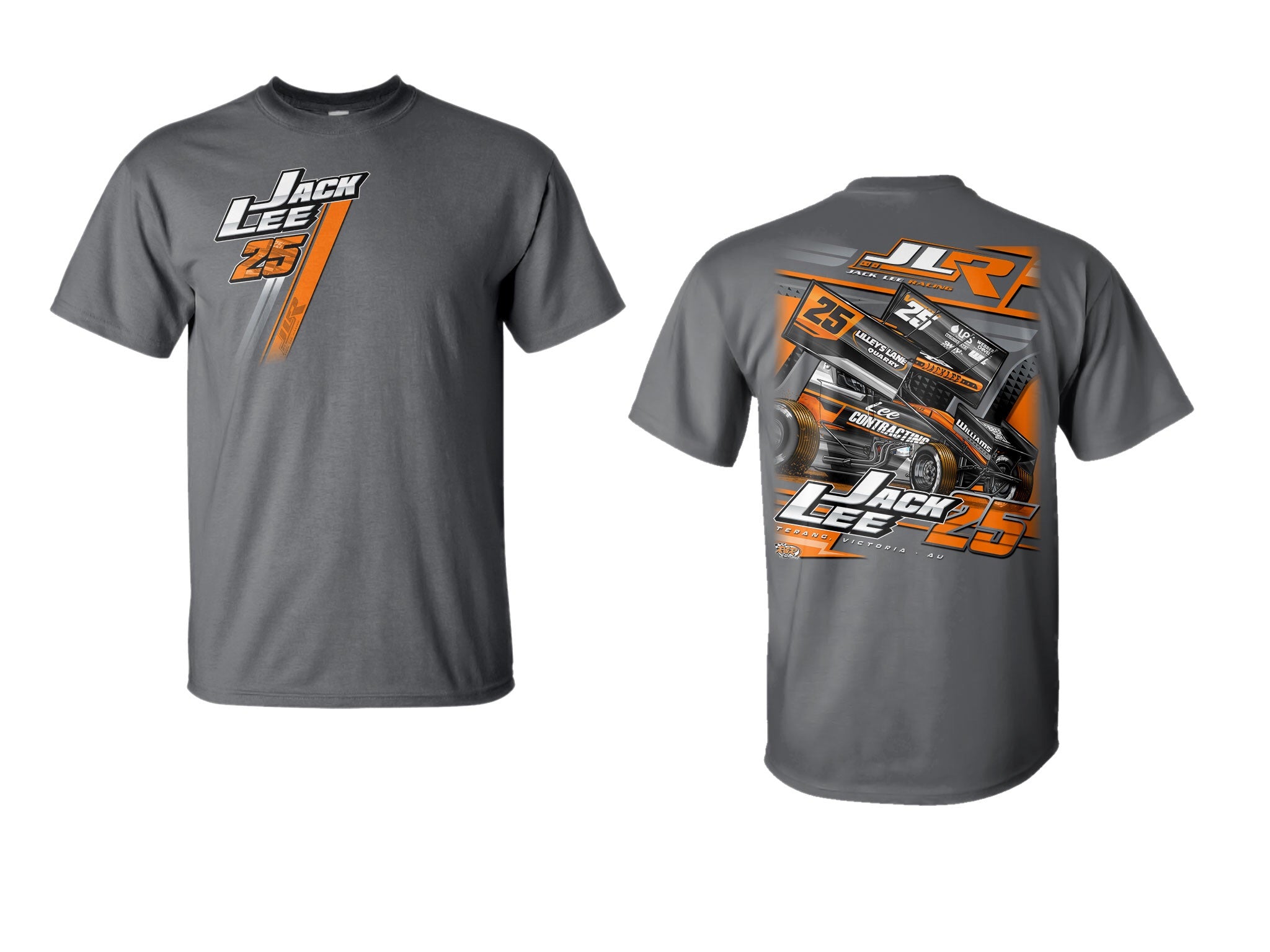 Car T/shirt grey